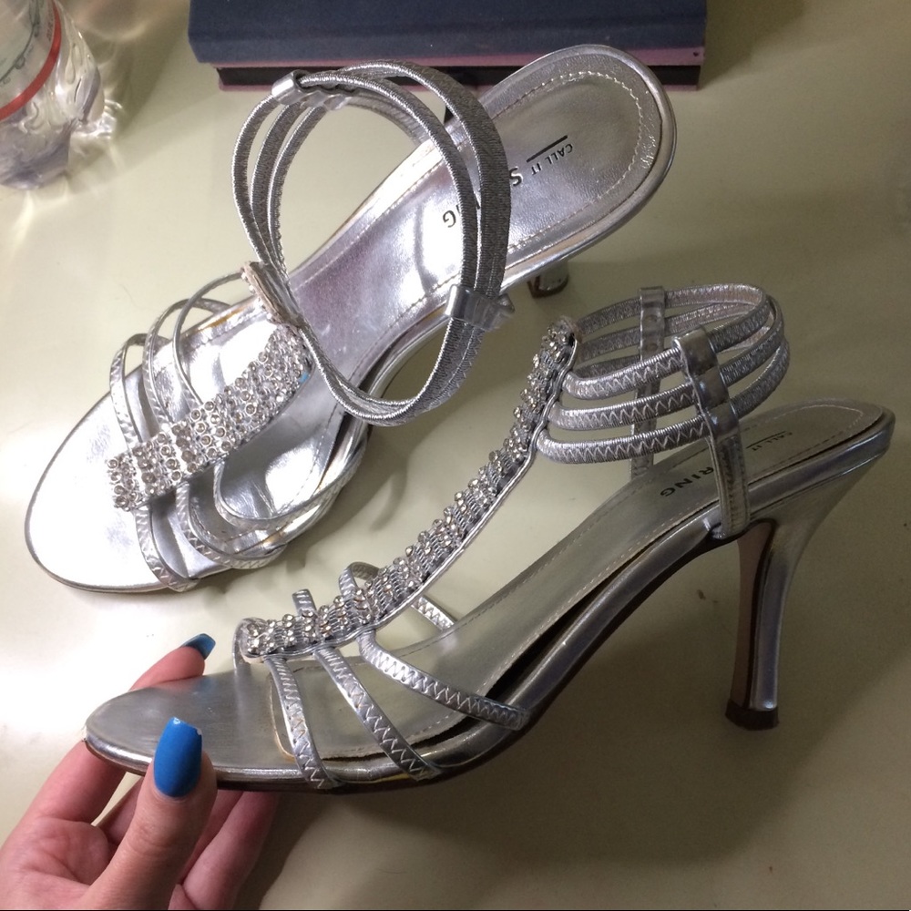 Silver Heels (9) - Prom/Pageant/Wedding